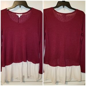 Burgundy Top